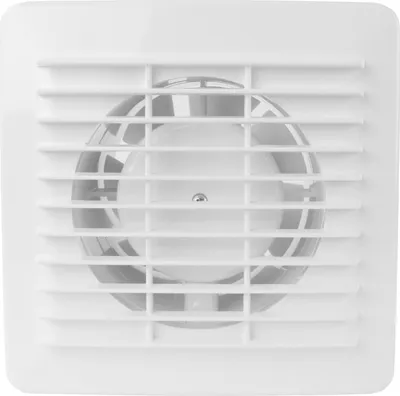 Produktbild von Badlüfter Wandlüfter Lüfter Badventilator Abluftventilator Badezimmer Wohnraumlüfter Nachlauf Ø 100 mm Zugschalter