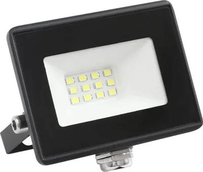 Obrázek produktu pro LED reflektor SMD 10W 6500K 120° IP65 černý 302366 Polux