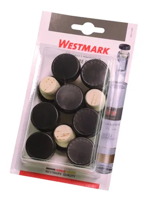 Obrázek produktu pro WESTMARK 48202080 WESTMARK Griffkorken schwarz, braun 10 St.