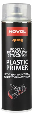 Zdjęcie produktu dla PODKŁAD DO TWORZYW SZTUCZNYCH SPRAY BEZBARWNY Novol PLASTIC PRIMER 500ml