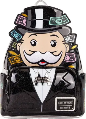 Zdjęcie produktu dla Hasbro by Loungefly Mini plecak Monopoly Pennybags