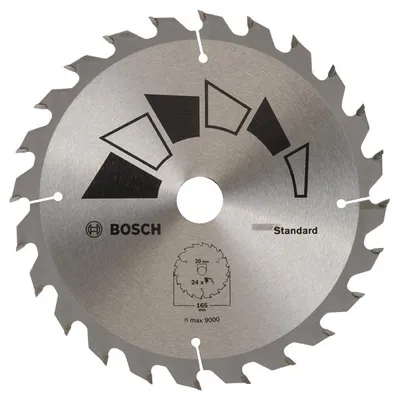 Produktbild von Kreissägeblatt STANDARD D= 165 mm; Bohrung= 20 mm; Z= 24