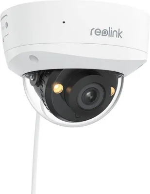 Zdjęcie produktu dla Kamera kopułkowa HD 5 MP z funkcją widzenia w nocy, dwukierunkowym audio i inteligentnym wykrywaniem