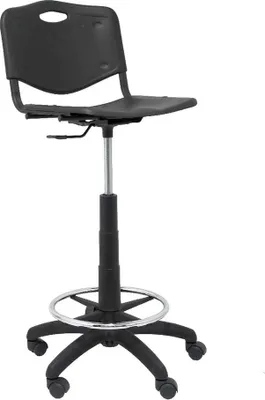 Immagine prodotto di Sgabello in PVC nero Robledo