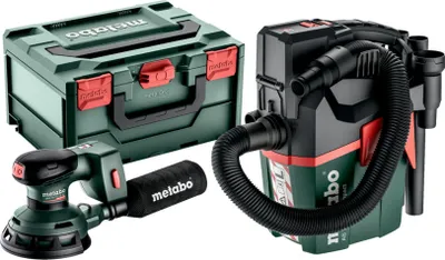 Obrázek produktu pro Metabo Set SXA 18 LTX 125 BL AS 18 L PC Compact Akku-Maschinen im Set