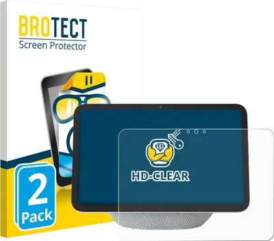 Produktbild von 2x Für Amazon Echo Show 11 2025 Schutzfolie BROTECT Displayschutz Display Schutz Folie Klar Transparent