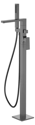Produktbild von Avapax | Badewannenarmatur - Gun Metal Matt - Freistehend - Duschset - 1 Stück