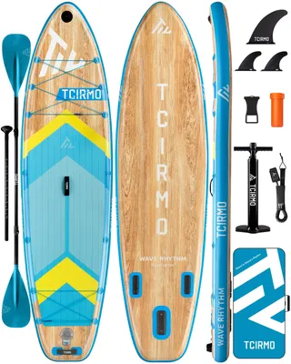 Zdjęcie produktu dla Lebula sup deska pompowana do pływania paddle stand up zestaw 320cm jasnoniebieska