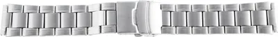 Produktbild von Gliederband Edelstahl Armband in silber, gebürstet, , 20 mm