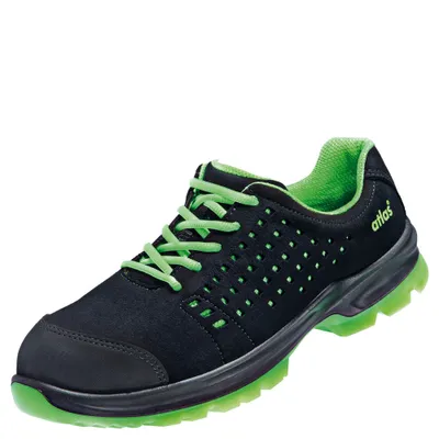 Produktbild von Atlas Sicherheitshalbschuh SL 20 S1 ESD SRC DGUV W10 Gr. 45 schwarz/neon-grün