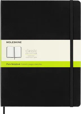 Produktbild von Moleskine Classic, Einfarbig, Schwarz, 70 g/m², Hardcover, Universal