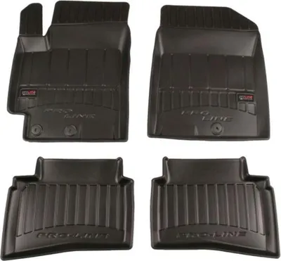 Productafbeelding van FROGUM ProLine 3D TPE vloermatten voor KIA Stonic (hatchback, modelcode YB), voor- en achterkant