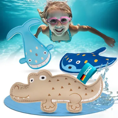 Produktbild von KIDVERSE Tauchtiere für Kinder - es Wasserspielzeug - Neopren Tauchspielzeug für Kinder - Buntes Schwimmbad Spielzeug zum Tauchen Lernen - Pool Spielzeug (Meerestiere)