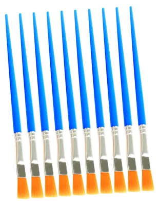 Produktbild von Pinselset mit 100 Nylonborsten für Aquarell- und Ölmalerei