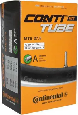 Produktbild von Continental 0180017, 27.5", 57 - 70 mm, 4 cm, Schwarz, Box, 1 Stück(e)