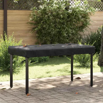 Produktbild von "Schlussverkauf" Tischdecken Uni Schwarz - Wasserdichte Materialien - 122x72x15 cm Stoff C9979