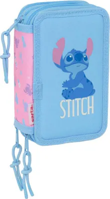 Image de Disney Stitch Bright 3 pièces plumier 37 pièces