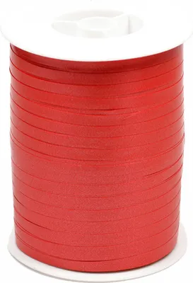 Produktbild von Geschenkband Ringelband 5mm x 500m Rolle Rot