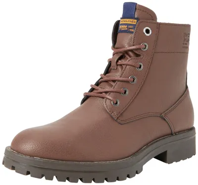 Produktbild von JACK & JONES Herren JFWBERNIE Boot PolyurethanSchnürstiefelette 12243413 ,Java ,43 EU