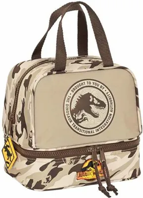 Obrázek produktu pro Lunchbox Jurský svět Dominion Braun (20 x 20 x 15 cm)