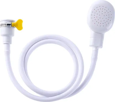 Produktbild von Duschkopf Für Haustiere 1 Stk, Gummischlauch 2 M, Sanfter Sprühstrahl Mit 0 5 Mm Düsen Für Stressfreies Baden Von Hunden Und Katzen