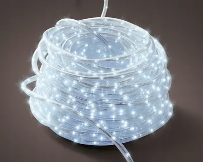 Zdjęcie produktu dla Lampki choinkowe LED zewnętrzne zimne białe 18 m
