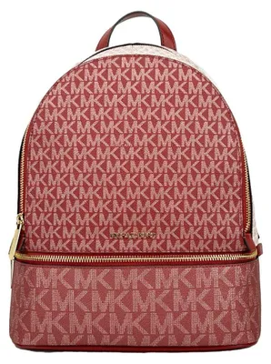 Produktbild von Michael Kors Rhea Medium Rucksack Color-Block cerise gold