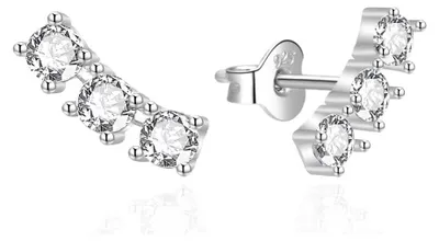 Produktbild von Elegante lange Ohrringe aus Silber AGT-E031PW