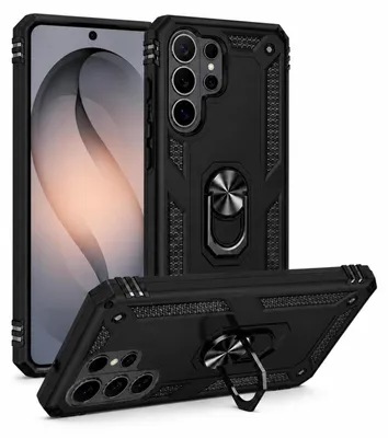 Produktbild von Outdoor Schutz Hülle für Samsung Galaxy S26 Ultra Armor Case Cover Handyhülle Bumper Panzerhülle Schwarz