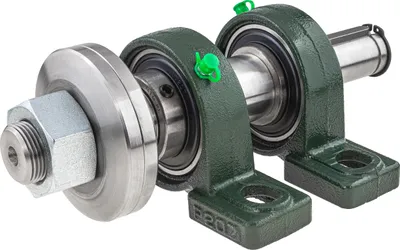Produktbild von Basisset für Kreissäge (Kreis-/Querschnitt) mit 30mm Aufnahme / Linksgewinde / 250mm / basierend auf UCP207 Lagern