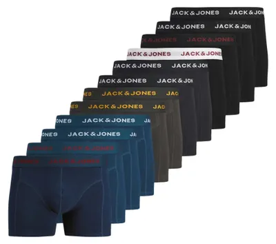 Produktbild von Jack & Jones 12288606_207_1234025_XL, Unterhosen, Kofferraum, Erwachsener, Männlich, Schwarz, Phantom