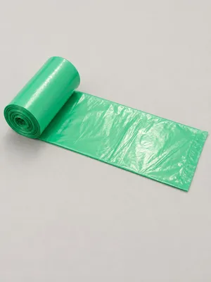 Produktbild von RyanPack Müllbeutel ohne Griff HDPE 50×60 cm 13µ Grün – 1000 Stück Karton, KI-generiertes Bild