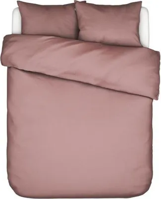 Produktbild von Essenza Satin Bettwäsche-Garnitur Minte  Farbe Woodrose Größe 140x200+70x90