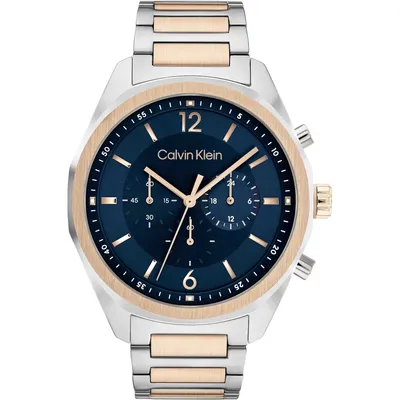Produktbild von Chronograph Klassisch Calvin Klein Versilbert/Stahl Kollektion Architectural - mann