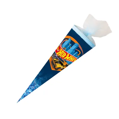 Zdjęcie produktu dla Torebka szkolna Nestler Hot Wheels Speed Club, okrągła, z tiulowym zamknięciem, 50 cm