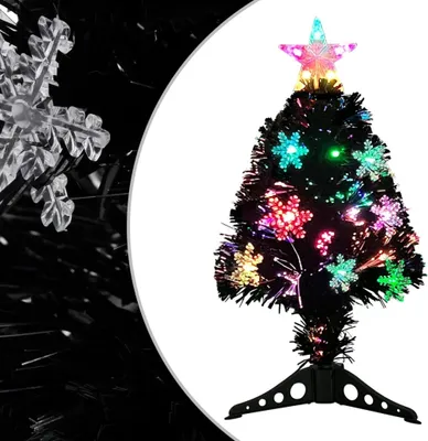 Imagen del producto de El árbol de Navidad "Living Store" con copos de nieve LED, color , de 64 cm, con fibra óptica