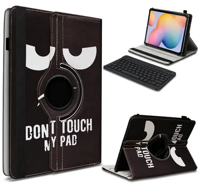 Produktbild von Tablet Hülle Tastatur Tasche für Samsung Galaxy Tab S6 Lite Schutzhülle BluetoothFarbe 360 Uni:Motiv 6