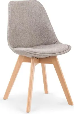 Obrázok produktu pre Čalúnená stolička na drevených nohách do jedálne K-303