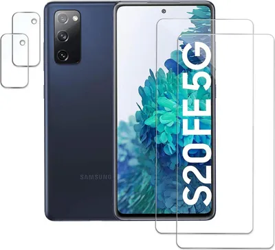 Image de Film de protection Samsung Galaxy S20 FE 2x Verre trempé blindé Protection d'écran anti-rayures dureté 9H