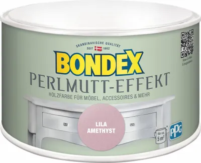 Produktbild von Bondex Holzfarbe Perlmutt-Effekt 500 ml lila amethyst