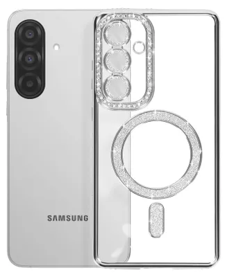 A clear, professional studio shot of a phone case, showcasing its design and features.