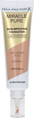 Produktbild von Max Factor Miracle Pure Foundation, Fb. 82 Deep Bronze