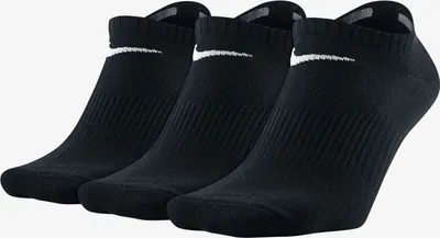 Produktbild von Nike Lightweight No-Show, Keine Showsocken, Schwarz, Weiß, Erwachsener, Unisex, L, 42 - 46