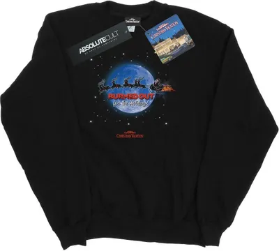 Zdjęcie produktu dla „Świąteczne wakacje” National Lampoon – męska bluza z nadrukiem „Burned Out” BI43115 (L) (czarna)