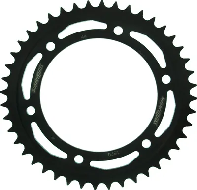 Produktbild von Supersprox Kettenrad 428 LK 130,0mm Ø 110mm 44Z 6-Loch Stahl schwarz