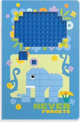 Obrázok produktu pre Notatnik LEGO EZ2R z długopisem - Słoń