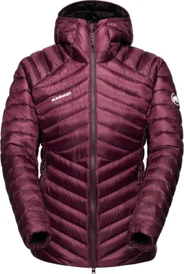 Produktbild von Broad Peak IN Hooded Jacket Women, Daunen Jacke Damen - Mammut, Farbe:vin-black, Größe:S