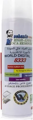 Image de Mechanic 8333 Spray Dissolvant Colle OCA/LOCA – 550ml Haute Pureté | Action Rapide Sans Résidus | Utilisation Professionnelle