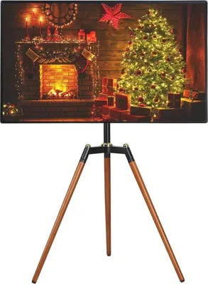 Produktbild von Famanu TV-Ständer für 32-65 Zoll - Höhenverstellbar und 140° drehbar