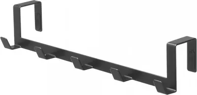 Obrázok produktu pre Vešiak na dvere Yamazaki Tower 7650, KOV, š.30 cm, čierny